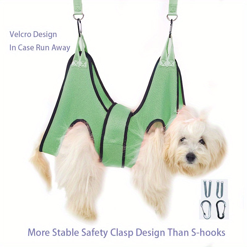 5 In 1 In Case To Run Away Pet Grooming Hammock Harness