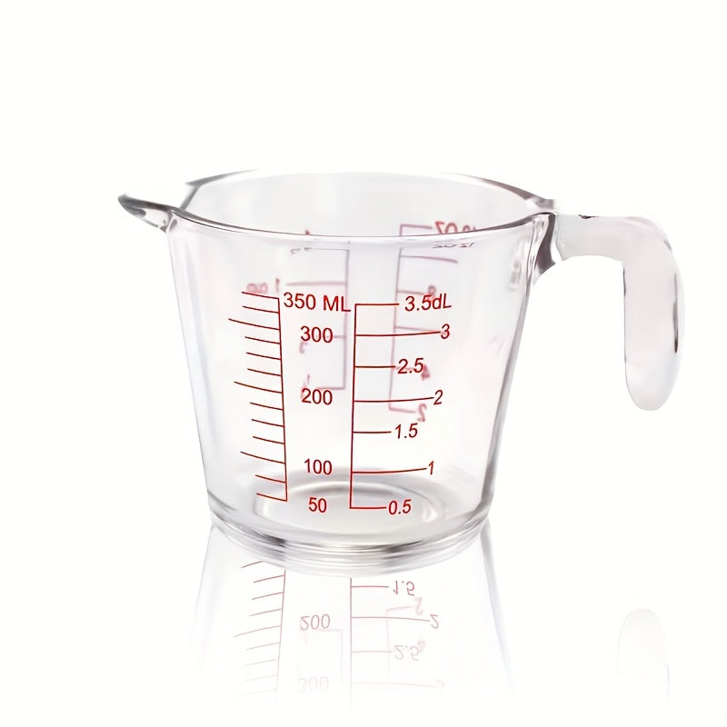 1/3pcs Glass Measuring Cup Set, Includes 1-Cup, And 2-Cup Tempered Glass Liquid Measuring Cups, Dishwasher, Freezer, Microwave, And Preheated Oven Safe, Essential Kitchen Tools