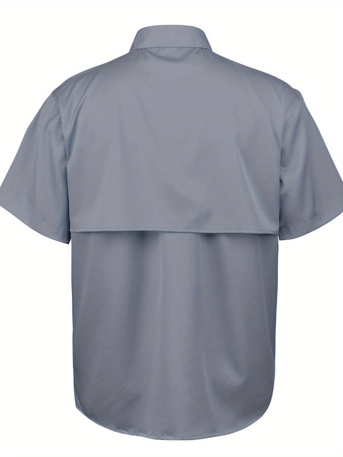 Sanopy Men's Short-Sleeved Shirt Moisture Wicking Sun Protection