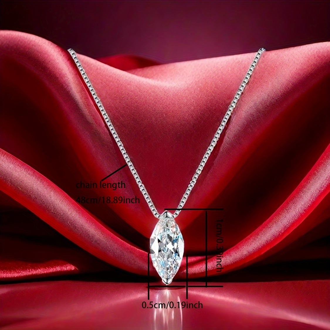 A Unisex S925 Silver Necklace With 1 Carat Moissanite, Suitable For Daily Wear, As A Wedding Or Engagement Gift, Or As A Gift For Family, Friends, Or Couples On Holidays Like Halloween, Christmas, Or Black Friday.