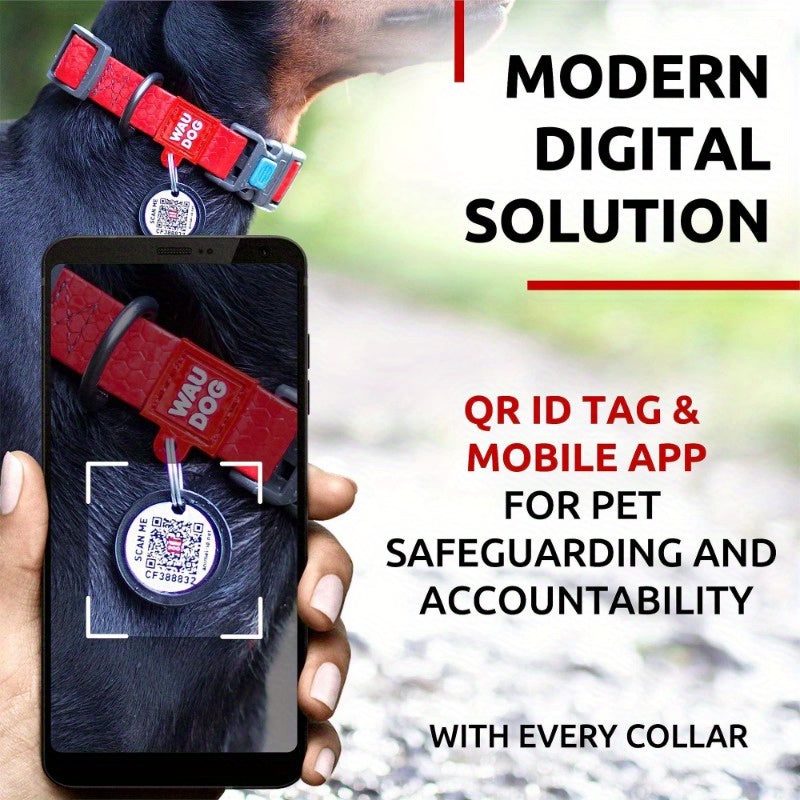 Waterproof Dog Collar 9 14 in Neck Adjustable Red Collars