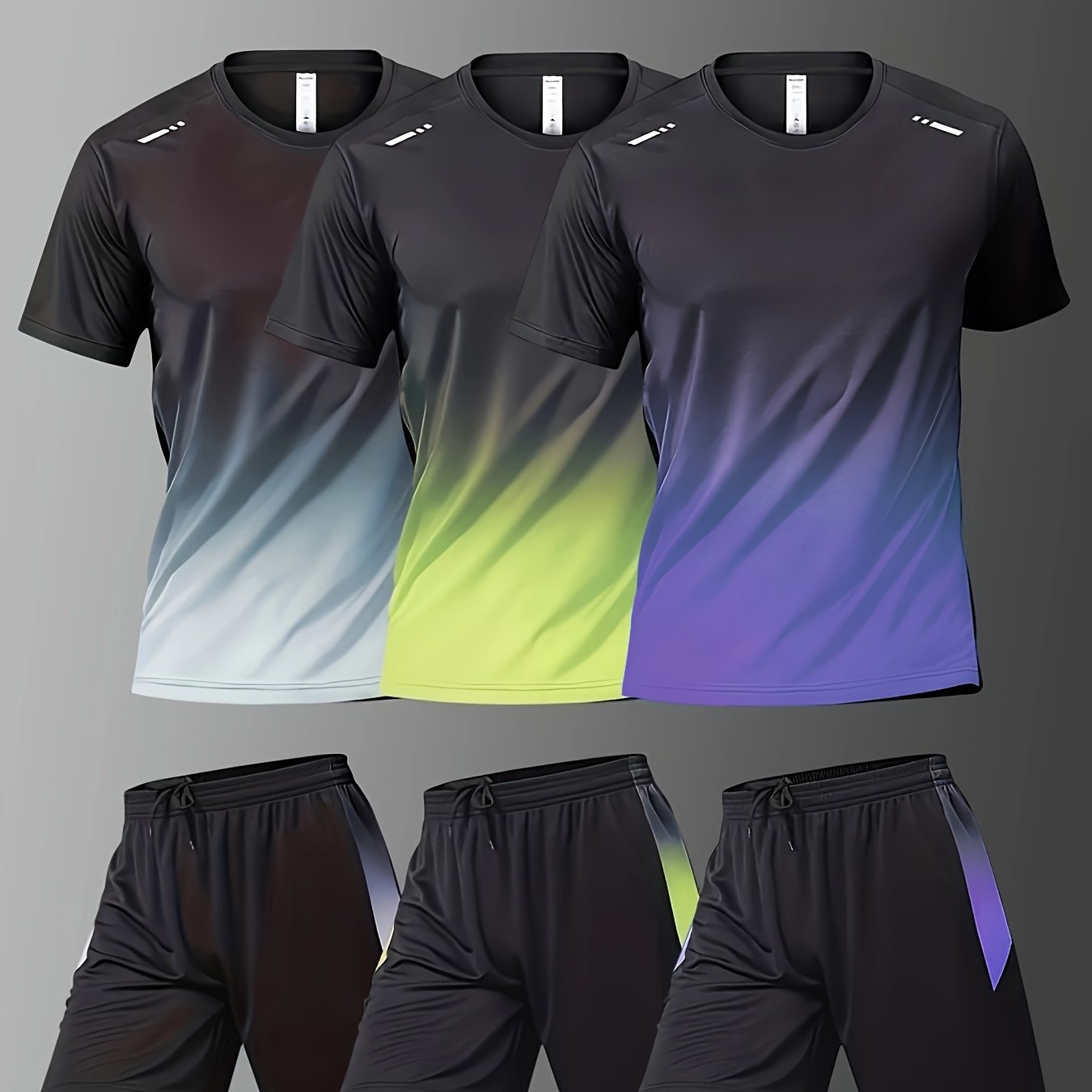 Three-Piece Combo 2-Piece Men's Summer Basketball Set