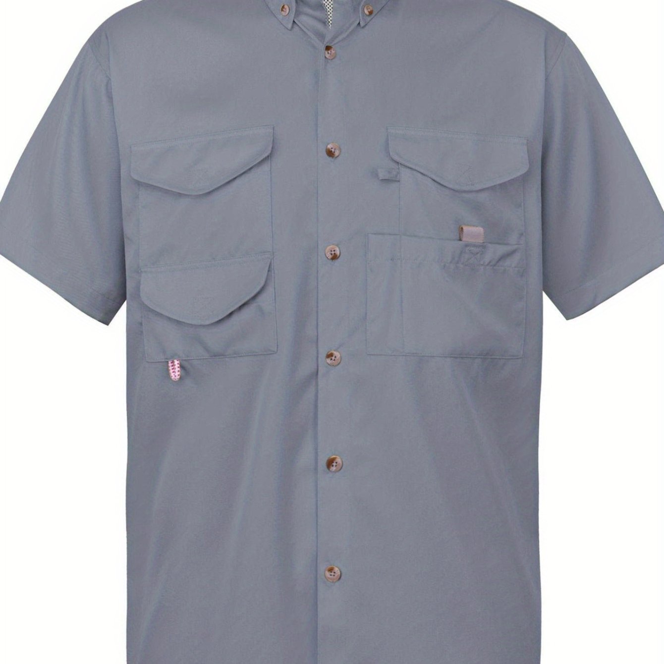 Sanopy Men's Short-Sleeved Shirt Moisture Wicking Sun Protection