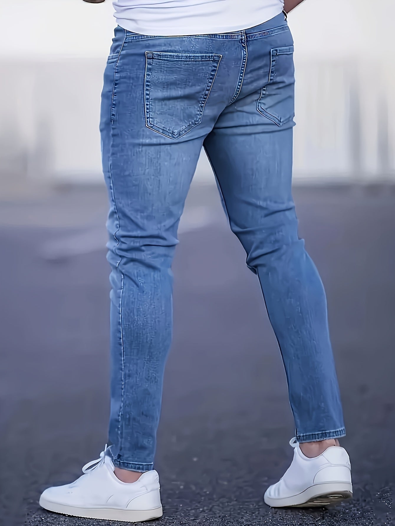 Men'S Fashion Jeans, Versatile And Stylish For All Seasons