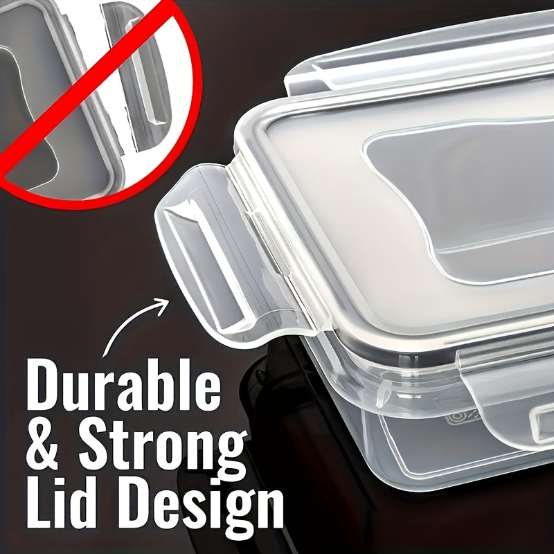 32pcs Food Storage Container Set, Fresh-Keeping Boxes, Easy-to-Secure Lids (16 Lids + 16Containers)- Airtight Plastic Containers, Suitable For Pantry, Travel, Outdoor Picnics, Kitchen Organization, Comes With Labels And Marke
