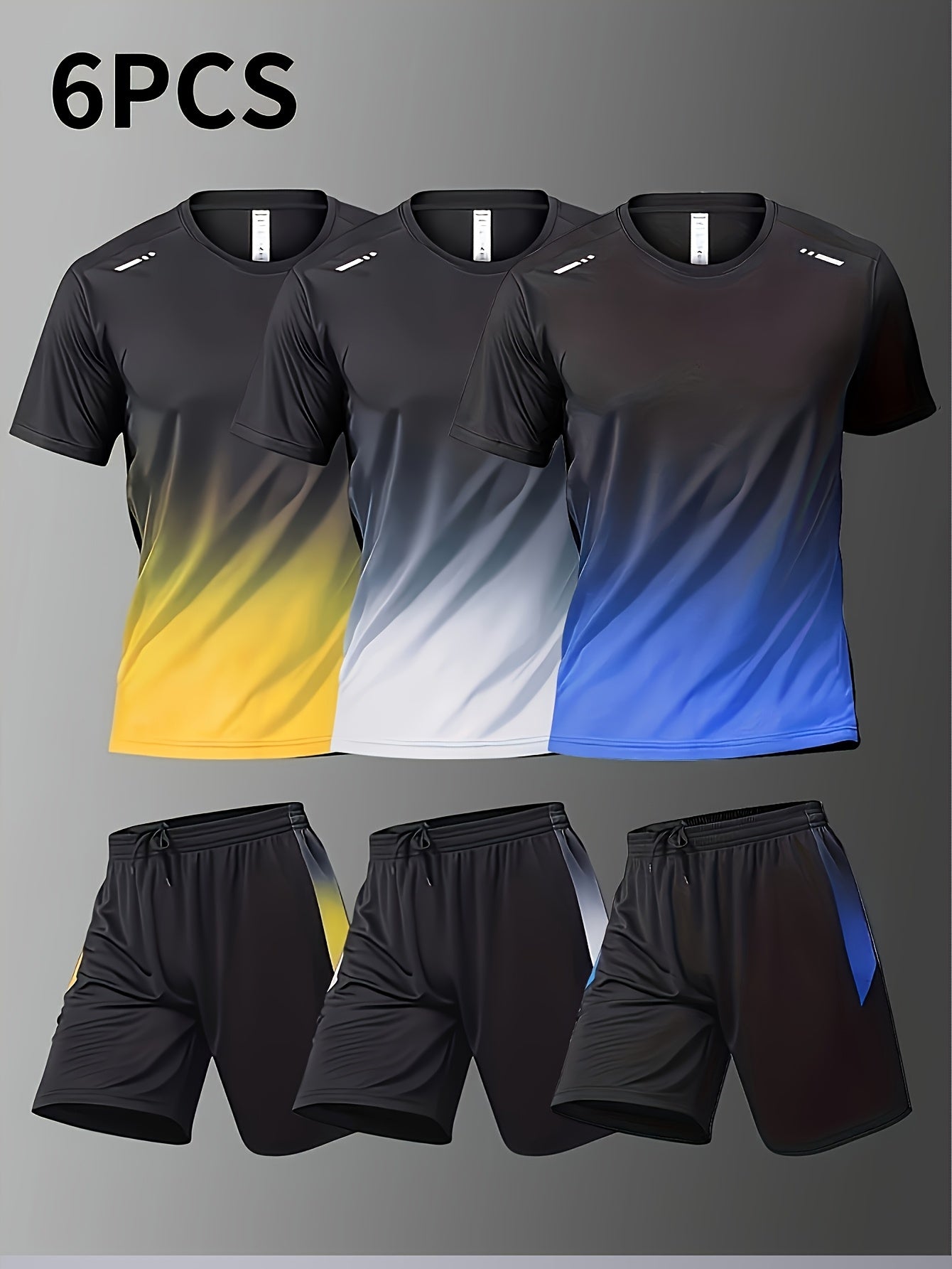 Three-Piece Combo 2-Piece Men's Summer Basketball Set