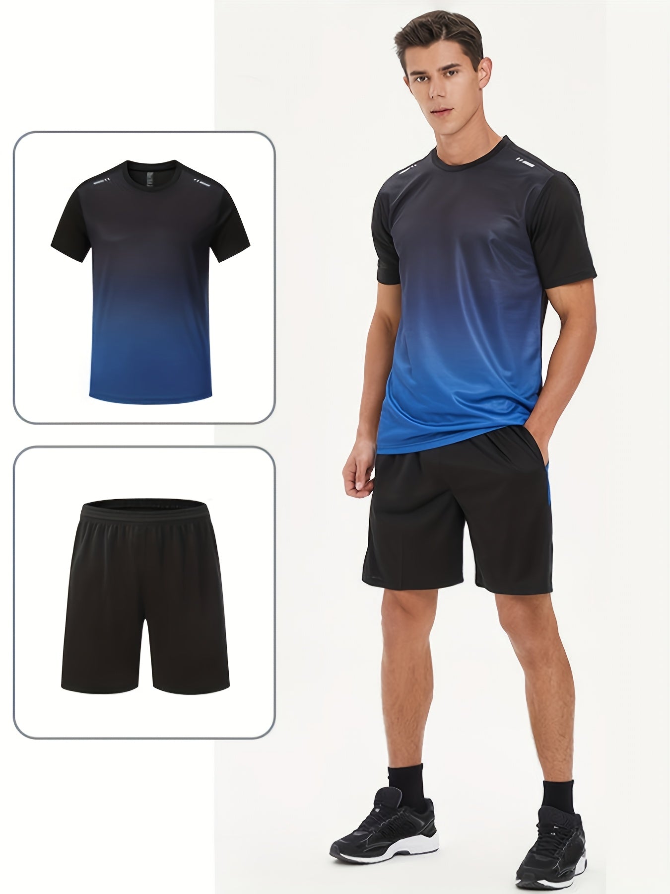 Three-Piece Combo 2-Piece Men's Summer Basketball Set