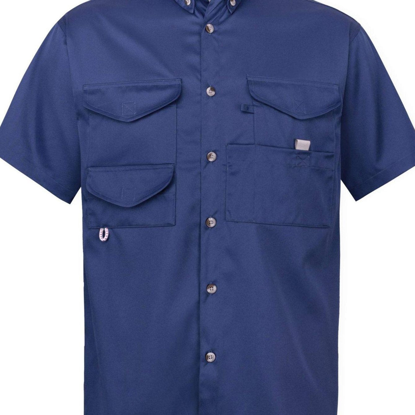 Sanopy Men's Short-Sleeved Shirt Moisture Wicking Sun Protection