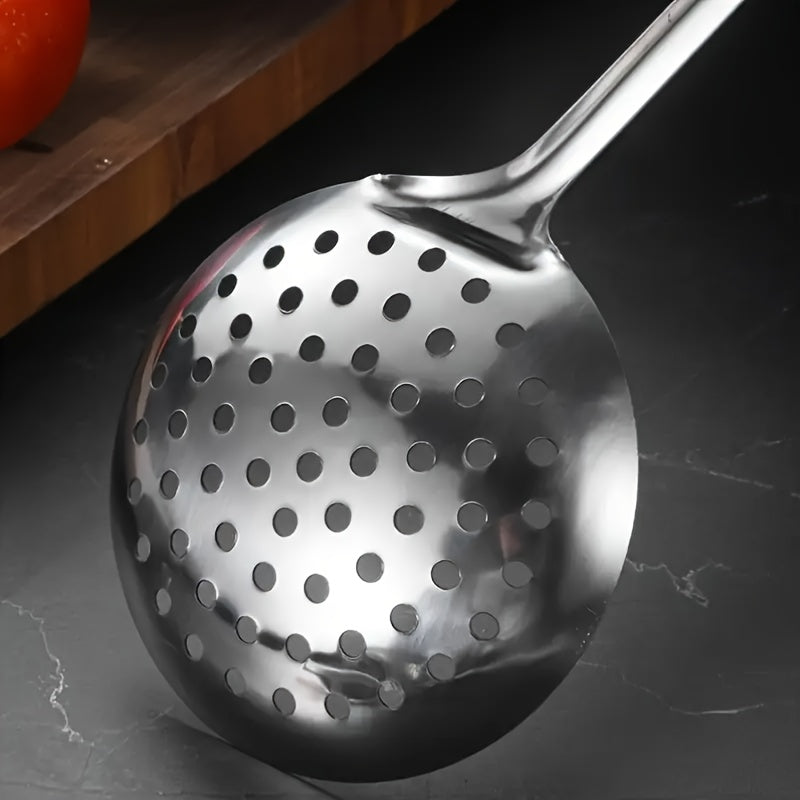 9-Piece Modern Stainless Steel Cooking Utensil Set for Chefs