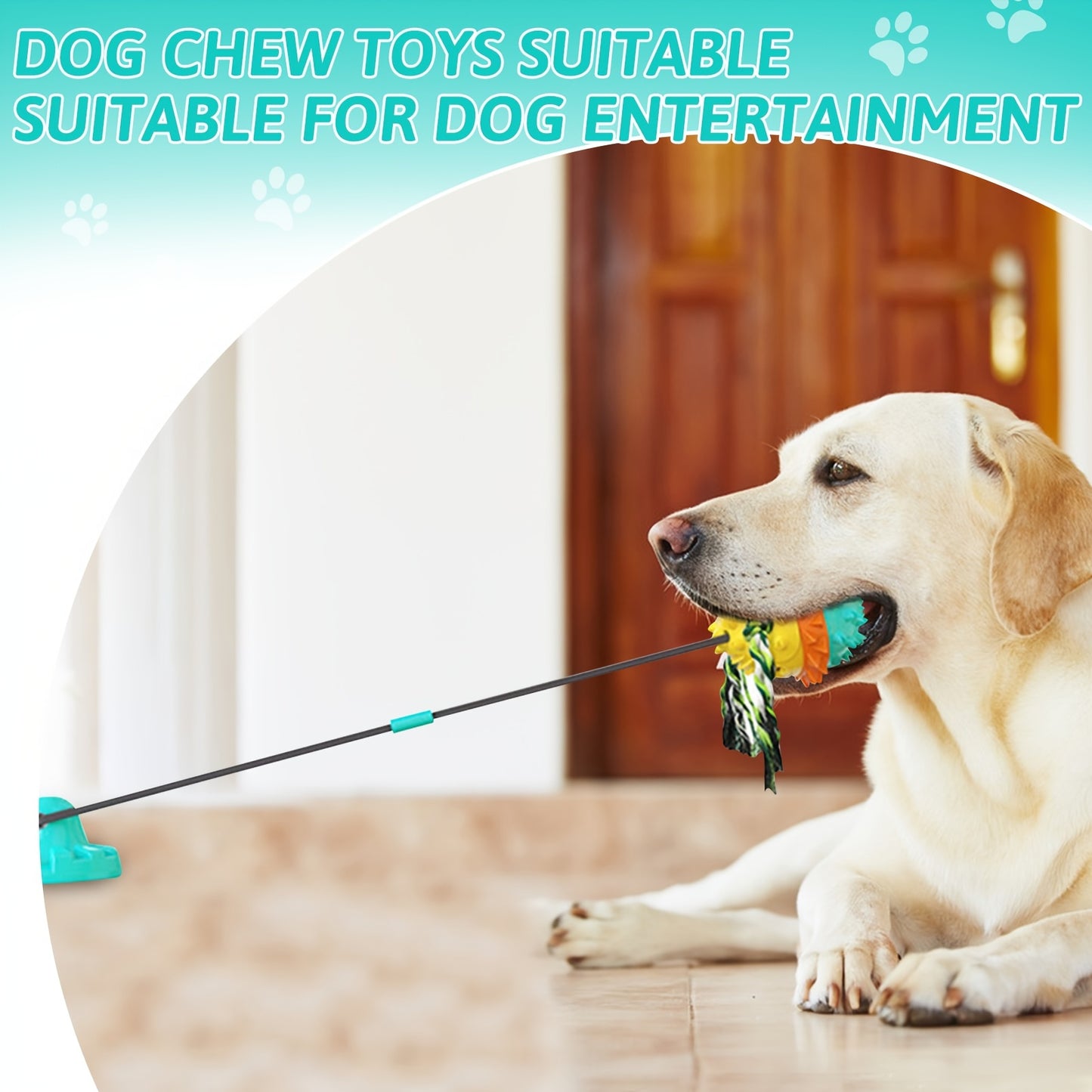 Dog Toys For Aggressive Chewers Interactive Indestructible Puzzle Stimulating Chew Toy Suction Cup Tug Of War Enrichment Rope Boredom Busy Self Play Food Teething Puppy Dispensing Squeaky Ball Dogs