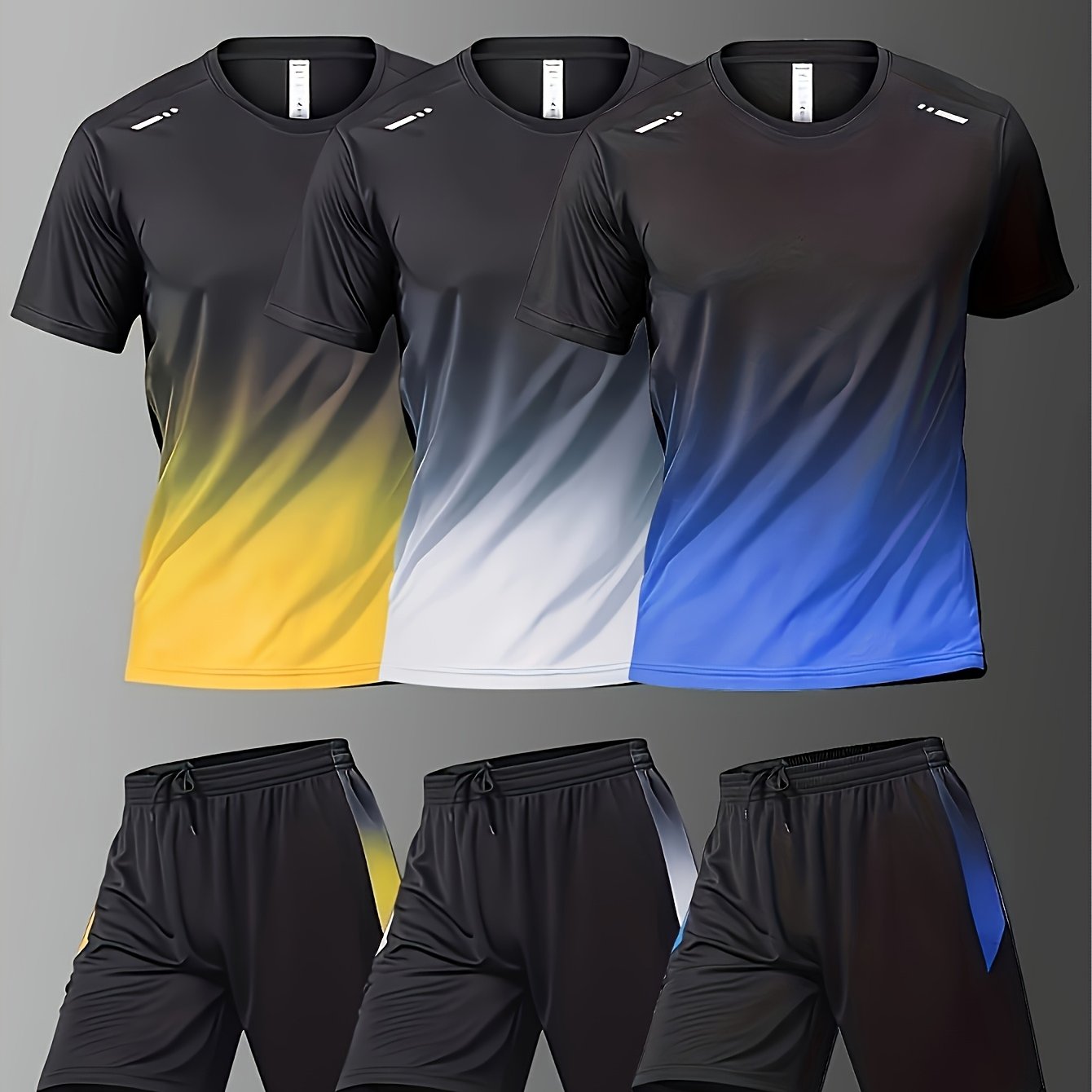Three-Piece Combo 2-Piece Men's Summer Basketball Set