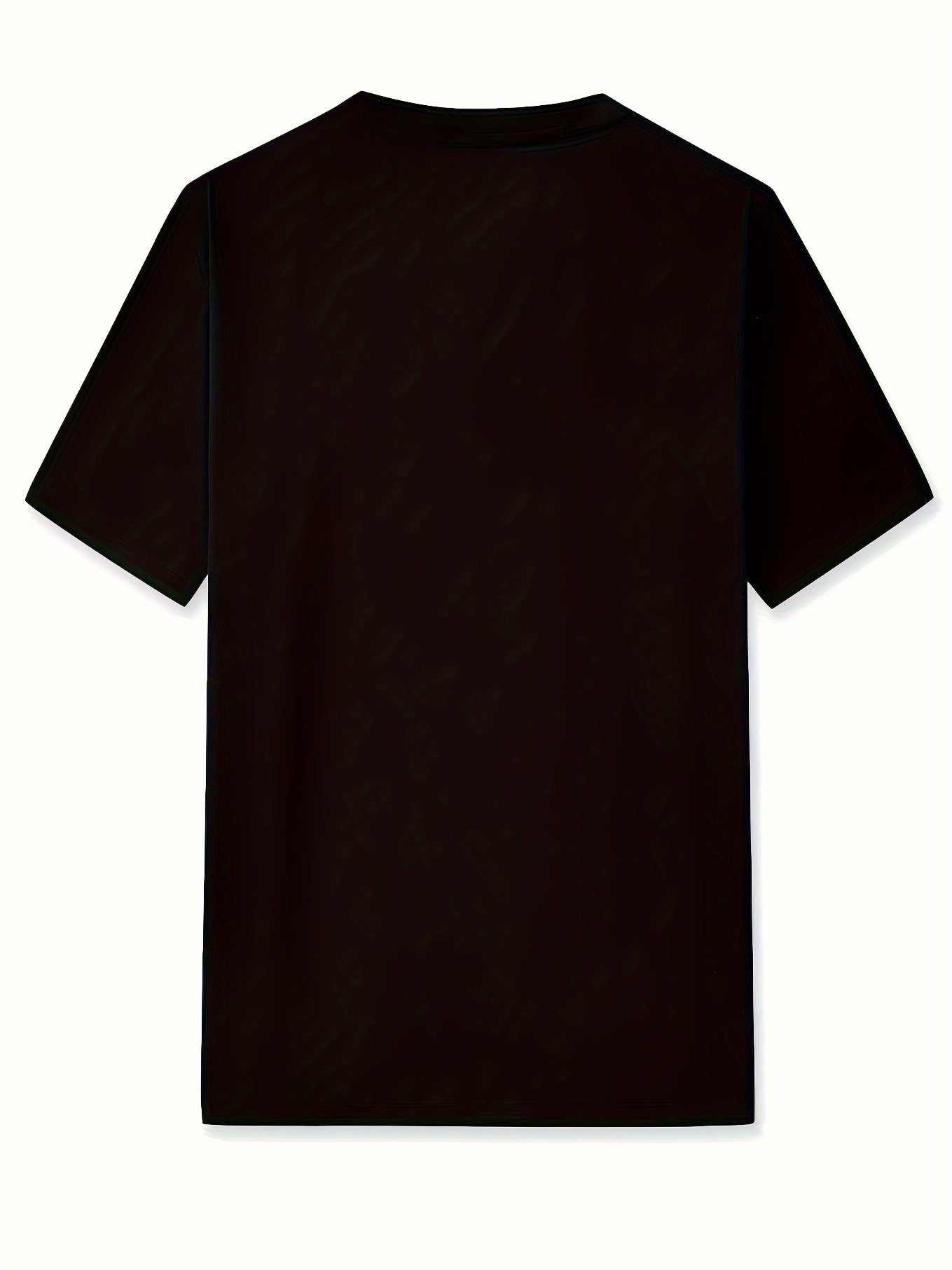 Men's Plus Size Black Cotton T-Shirt - All My Role Models Went to Prison Fun Graphic Tee