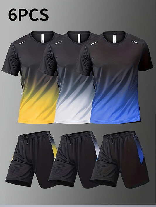 Three-Piece Combo 2-Piece Men's Summer Basketball Set