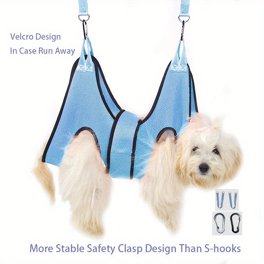 5 In 1 In Case To Run Away Pet Grooming Hammock Harness