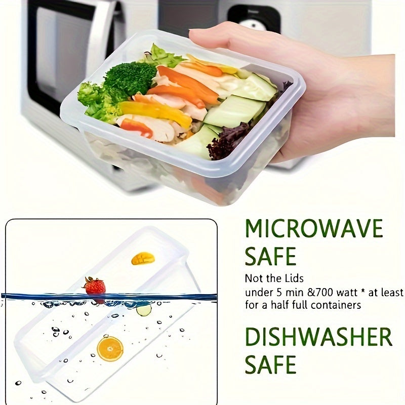 24-Piece Food Storage Container Set With Easy-Snap Lids (12 Lids + 12 Containers) - Airtight Plastic Containers Gift For Pantry And Kitchen Organization - BPA Free, Comes With Free Labels And Markers, Local Warehouse Delivery