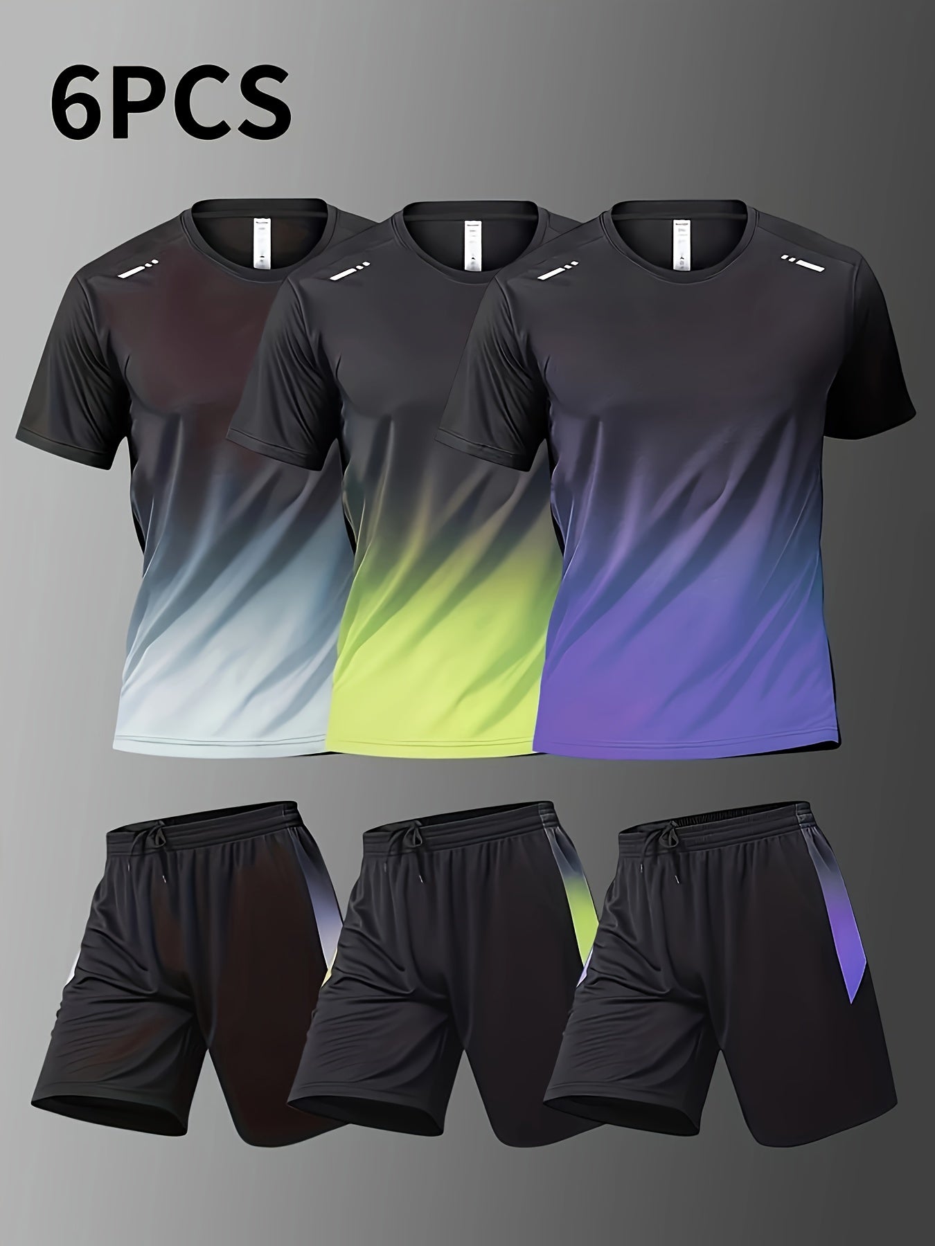 Three-Piece Combo 2-Piece Men's Summer Basketball Set